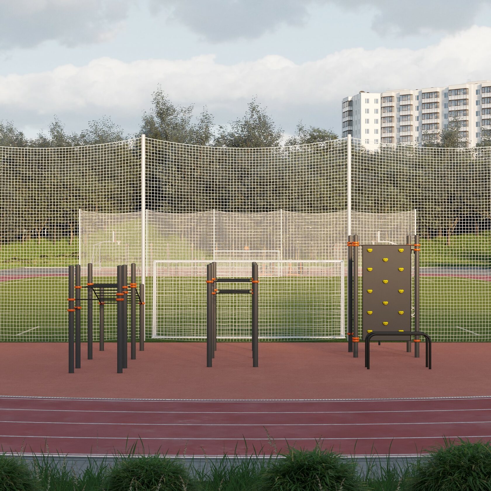 Детский комплект воркаут