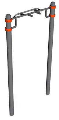 Турник разнохватовый